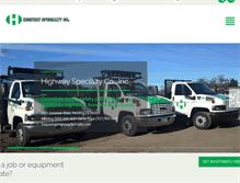 Tablet Screenshot of highwayspecialty.com